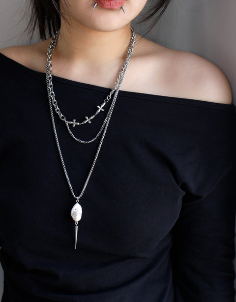 Layered Emergence Necklace