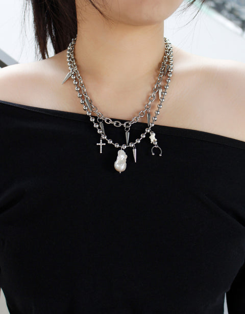 Unstable Balance Necklace
