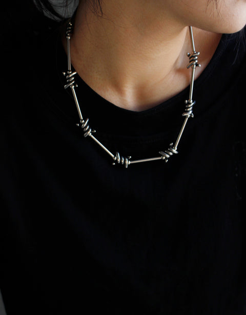 Tension Barb Necklace