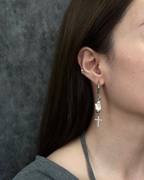 Boucles d'oreilles Cross Drift