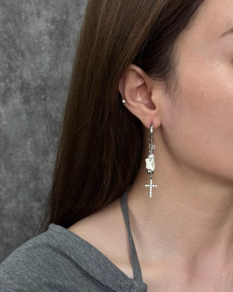 Boucles d'oreilles Cross Drift