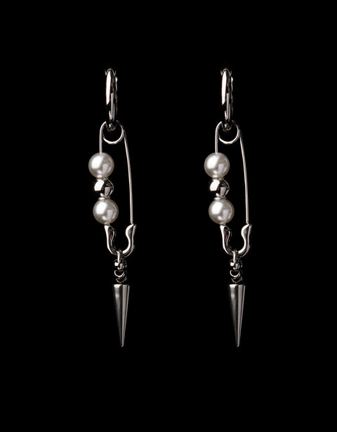 Clip Pearl Earrings
