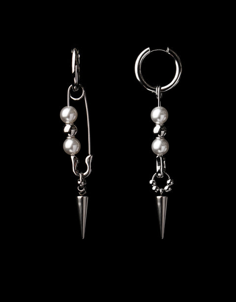 Clip Pearl Earrings