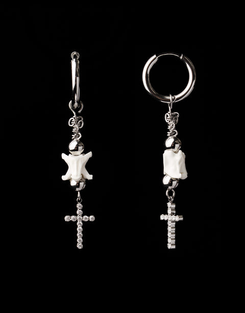 Cross Drift Earrings