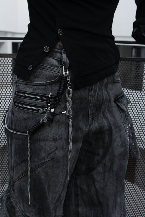 F Knot Pants Chain