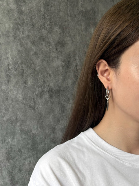 Boucles d'oreilles Rivet Hoop (petite)