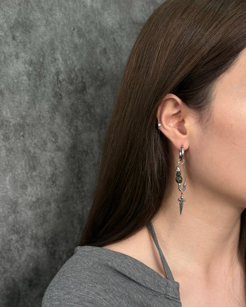 Boucles d'oreilles non scellées