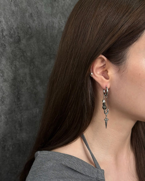Boucles d'oreilles non scellées