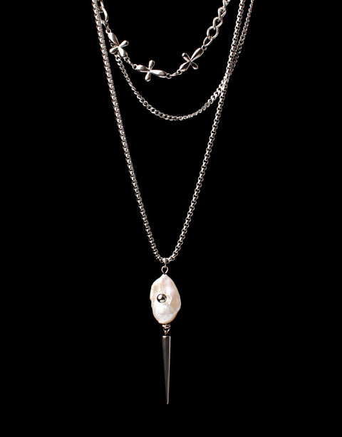 Layered Emergence Necklace