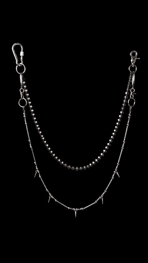 Rivet Weave Pants Chain