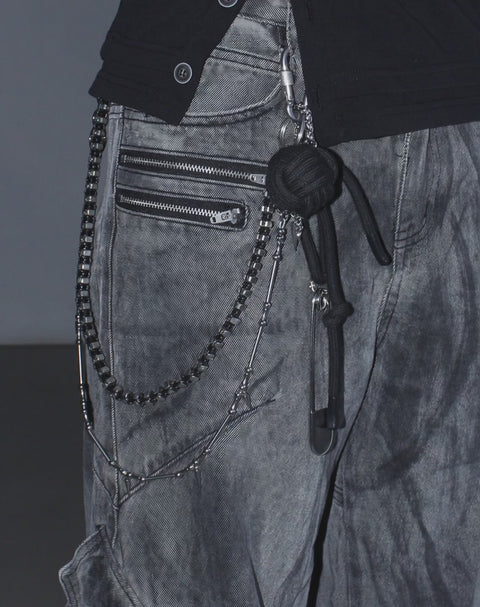 Rivet Weave Pants Chain
