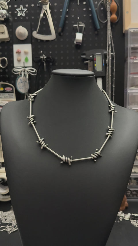 Tension Barb Necklace